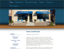 Tablet Screenshot of jomarlaundromat.com